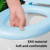 Toilet Seat Covers Cushion Soft Thicker Pad Cover Portable Lid Bathroom Accessories