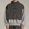 Tung gjord usa 24SS plus size hoody höst vinter herr kvinnor överdimensionerad 3d kisel logotyp tryck hoodie stickad lapptäcke vävt skateboard huva tröja 0406