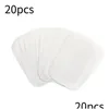 Vakuumdelar Tillbehör 20st Papper Rengöring SOAPS Portable Handtvätt Tvålpapper doftande skiva tvättbad reseskummande surfplattor Dh9mp