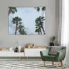 Tapestries Palm Tree Art Work Tapestry voor slaapkamer esthetische kamer decoraties