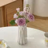 Vasos mulher vaso japonês jar moderno arte nórdica luxo branca objetos decorativos para uma decoração de casa