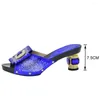 Dress Shoes Nigerian Women Party Pumps High Heels Summer Heeled For Quality African Wedding Luxury
