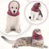 Chapeau de vêtements pour chiens pour chiens chats couvre-oreilles silencieuses protection contre le bruit calmatives accessoires pour animaux de compagnie chapeaux de couverture hivernale