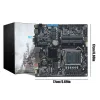 Cartes mères B250 Motherboard Microitx LGA1151 DDR3 DDR3 1066/1333 / 1600MHz 16GB 204PIN DDR3 S0DRAM SLOT PRÉPADENCE 6/7/8 / 9TH GEN CPU