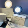 Wandlamp 360 ° USB Oplaadbare LED BED -BEDBADE ADDAAD Draagbare aanraking verstelbare nachtlicht magnetische kast