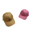 Ball Caps Designer de haute qualité P CAP DE BASEALL FAMILLE AVEC LOGO TRIANGLE INVERTED CHOGO, HARD TOP DUCK BILL, Casual and Volylem Sun Shading Chapeau pour hommes Femmes QOF3