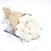 Fleurs décoratives XD-Artificial Chrysanthemum Ball Bouquet 10pcs présents pour les personnes importantes glorieuses morales