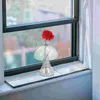 Vasos decoracionas para salas casa cogumelo vaso de vidro decorações de casas home desktop ornament vintage