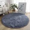 Carpets Safe Kids Rug Super Soft Luxury Round Fluffy Area Rugs For Bedroom Nursery Anti-slip Plush Carpet Children Cute Girls