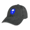 Beretti classici glitchmaster7 logo cappello da cowboy anime hood protezione solare sunhat women bombe maschi