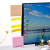 Creative Acrylic Monitor Message Memo Board for Sticky Note Transparent Name Card Phone Holder Desktop Plastic Holder Stationery