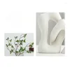 Vasi Ceramic Vase Set Combo Premium Feeling Soggiorno Armadietto TV Entry Decorazioni morbide Ornamento Casa semplice per i fiori