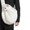 Cat Carriers Dog Carrier Sling valp för små hundar Lite lätt att justera remsfria händer Pet Kitten Bags husdjur