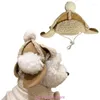 Abbigliamento per cani Funny Cat Cat Hat Winter Bomber caldo Costume Birthday Western Accessori Western Pieno per il cosplay