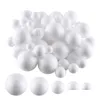 Minchações 3cm 4cm 5cm Modelagem branca Poliestireno isopor Bola de espuma de espuma Bola de decoração de bola de bola de bola decorativa Mini entrega de queda homhtz