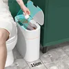 Abfallbehälter 13/16L Smart Mülldose mit Müllsäcken Papierkorb für Küchenbad Toilettenbehälter Müllkorb Inteligente Sensor Mülleimer L46