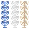 Kandelaars 50 PCS Hanukkah Decoratie Delicate Party Favor Supply Star Decoratieve tafel Decoraties Celebrity ornamenten Middelpunt