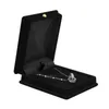 Кухня для хранения 1 X Velvet Collece Chain Diewelry Display Box Hervider Organizer --- Black