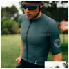 Koszulki rowerowe Tops Men Jersey Summer Black Sheep krótki rękaw Ropa Ciclismo Rower MTB MTB Odzież Tylko 230822 Dostawa Sports Dhzra