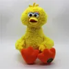 1 parto classico elmo peluche morbide decorazione di giocattoli ripieni di peluche per la casa Big Bird Ernie Bert Cartoon Figura Soft Toys 240328