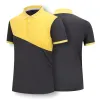Caps 2023 New Design Golf Shirt Gray Patchwork Polo Shirt Lapel Short Sleeve Tee Tops Fashion Jersey Oversized Sportswear Summer 4XL