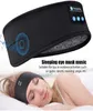 Kopfhörer Ohrhörer Fone Bluetooth Sleep Stirnband für den Schläfer weiche elastische drahtlose Sportfitness Runheadphones2900037