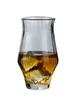 Vini di vino giapponese nicchia whisky copita nosing bicchiere di vetro brandy tulip whisky snifters s in legno