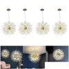 Lustres Crystal Chandelier Firefourc décoratif pour le couloir Livraison de chute de salon DHP8W