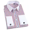 Men de qualité Casual Fit Shirt Mens Homme à manches longues robes de commerce