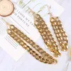 Dog Collars 1Pc Neck Chain Pet Collar Cool Plastic Adjustable Gold Color Puppy Cat Necklace