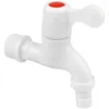 Rubinetti del lavandino del bagno Faucet in plastica in PVC 4: 6 lavaggio di acqua di corrente lunga divisa