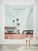 Tapisseries Summer Travel Cactus Printing Tapestry Living Room Bedroom Decoration Fands Test suspendu Dormitory Wall