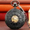 Montres de poche Vintage Charme Roman Digital Mécanique Roll Mens Pocket Vintage Style Thanksgiving Gift Vintage Pocket Time L240402