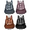 Fashion Women Backpacks Designer Shoulder Bag Soft Leather Backpack Ladies Travel Large School Bags for Teenage Girls 240329