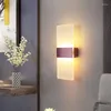 Lampe murale LED Home Decor Room Light Face Forme 6W Éclairage AC 85-265V Ajuster tous les pays