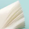 Förpackningar 200 Sheets Pet Sticky Notes Waterproof genomskinlig självhäftande etikettklistermärke Transparent skrivbara taggar