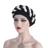 Vêtements ethniques Soft Elastic Halo Turban Cap pour les femmes tressé la tête africaine enveloppe le chair de botté