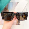 SS2024 New Designer Sunclasses for Women GG1529S Black Rectangle Acetate Frame Gray Lens Lens Legs with Metal Nails Fashion Womens Travel UV Resistant Sunglasses