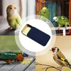 Autres fournitures d'oiseaux Perrot Handheld Feeder Interactive Toys Food Container Training Torks Metal Creative grande capacité extérieure