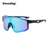 Outdoor bril Smaiky 2024 Mountain Bike Glasses Men Sun fietsen Winddichte sport dames zonnebril voor fiets