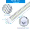 أنابيب LED 20pcs 4ft 5ft 6ft 6ft 8ft أنبوب ضوء متكامل 4 5 6 8 قدم باب بارد Zer Light