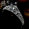 Gioielli per capelli per matrimoni Nuove cz CZ e corone Fillarling Crystal Cristallo Engage da sposa Accessori per le perle Accessori in stile europeo L46 L46