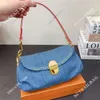 Umhängetaschen Denimbeutel Frauen Denim Designer -Tasche Carryall -Tasche Hügel Pochette Handtasche Sonnenuntergang Unterarmtasche Mode Wallet Frühlingsbeutel Crossbody Taschen