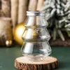 Storage Bottles Christmas Tree Candy Jar Set Of 6 Multifunction Case Accessory For Year Birthday Packaging