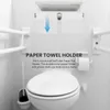 Dispensatore di sapone liquido Porta di carta doppia toilette con scaffale a doppio rollio per telefono