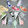 Płócienne buty dla dzieci bieganie różowy czarny fioletowy kolor niemowlęcia dla dzieci dziewczęta Toddler Sneakers Buty dla dzieci Ochrona stóp Wodoodporne buty H4YW#