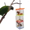 Other Bird Supplies Acrylic Cage Water Feeder For Parrot Canaries Finches