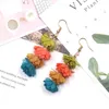 Boucles d'oreilles en peluche coréenne Fashion Japonais Pifle