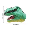 Dinosaur Hand Puppet Hand Dinger Story Toys Educational Supplies Baby Soft Rubbery Animal Head Toy Enseignement Accessoire 240328