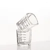 Wine Glasses 45ml 60ml Glass Measuring Cup Coffee Bartending Scale Mixer Cocktail Bar Gadget Cafe Turco